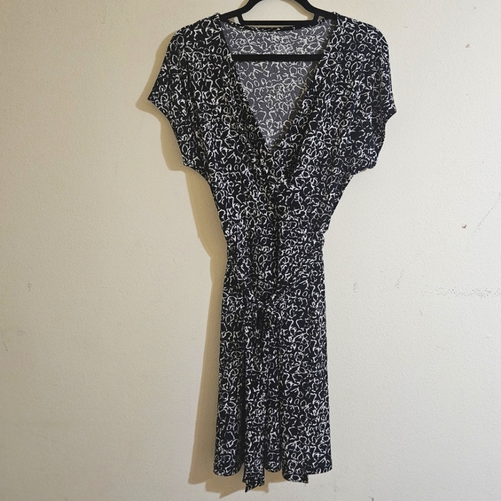 Nine West Dolman Sleeve Wrap Dress